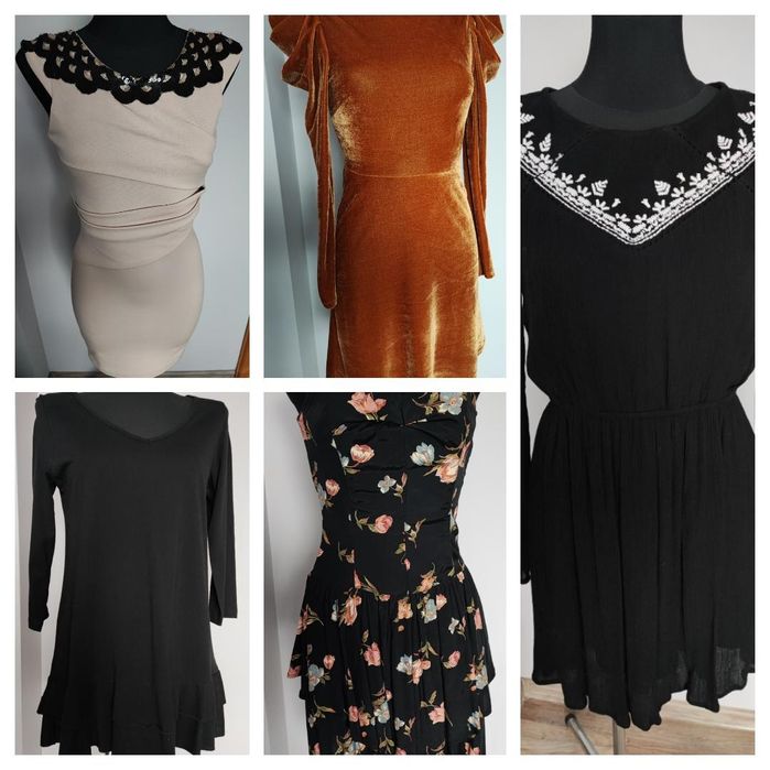 Sukienki, pakiet 40 sztuk