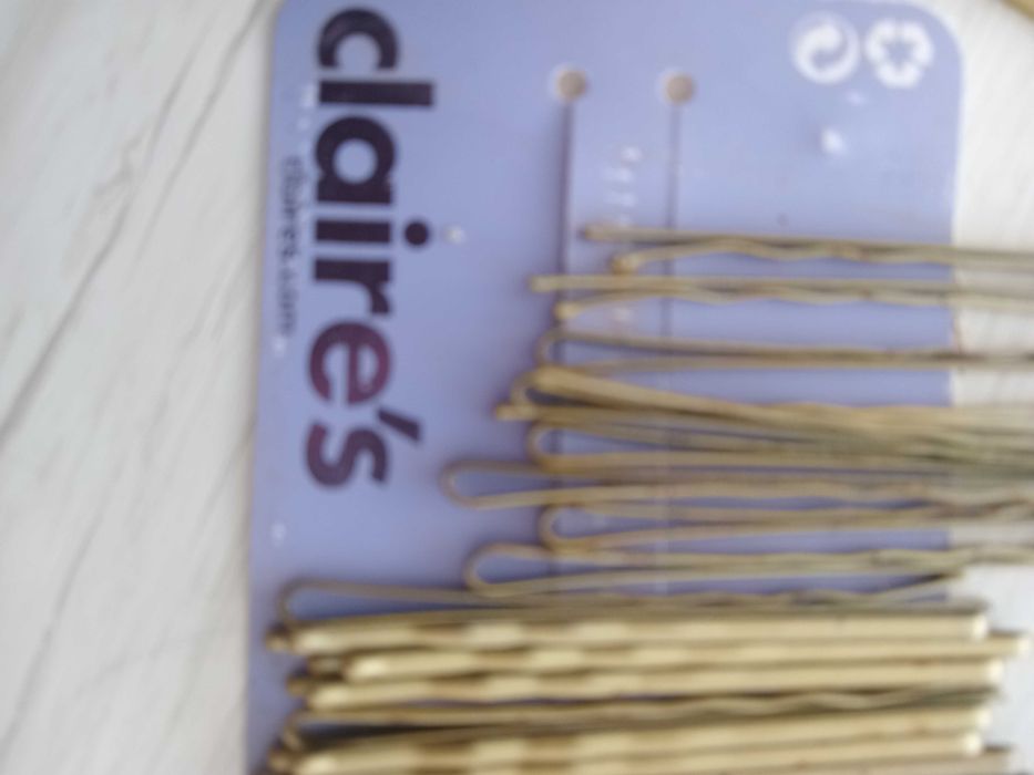 невидимки-заколки для волос Claire's , винтаж