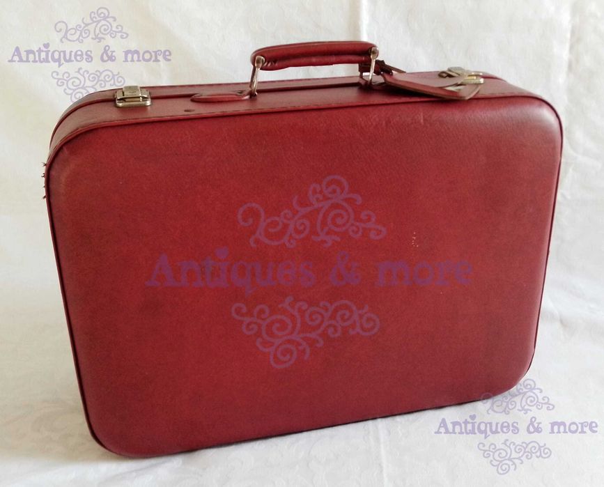 Mala Vermelha Vintage