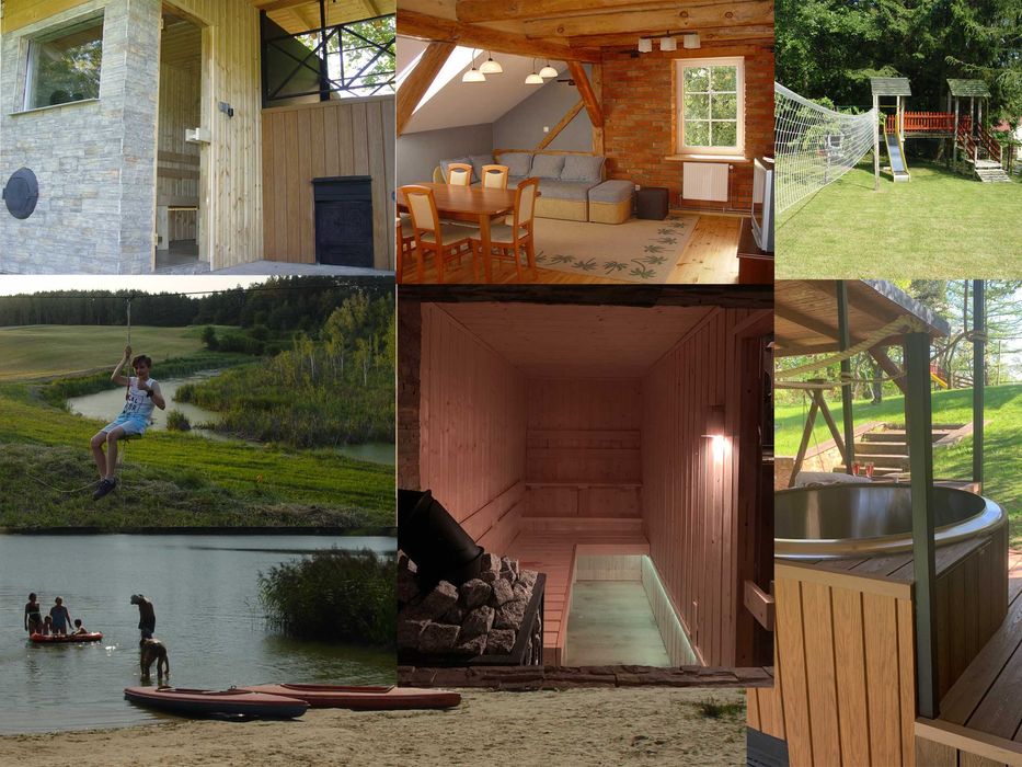 Mazury domek, apartament   5,6-10 osób k.Giżycka jacuzzi,sauna