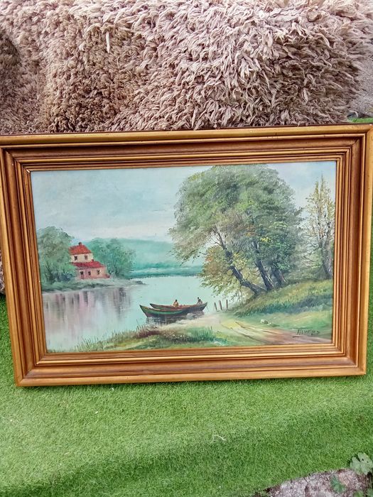 Quadro vintage de vários pintores