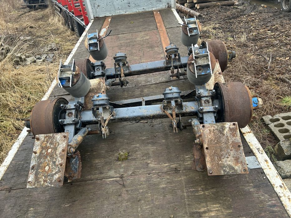 Oś osie BPW bęben cementonaczepa