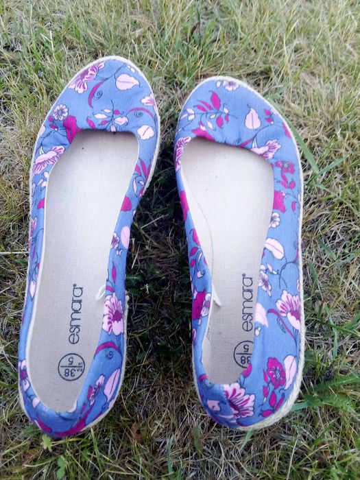 Buty damskie r 37 espadryle