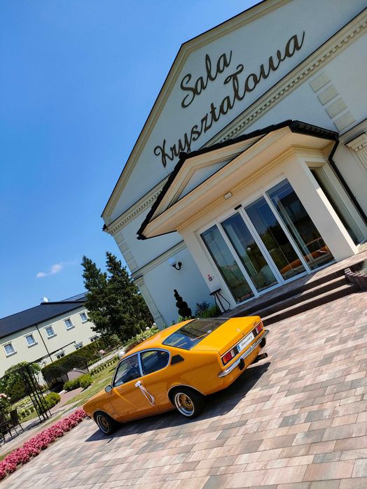 Opel Kadett C Coupe ZABYTEK Auto do Ślubu Samochód na Wesele SAMI JEDŹCIE