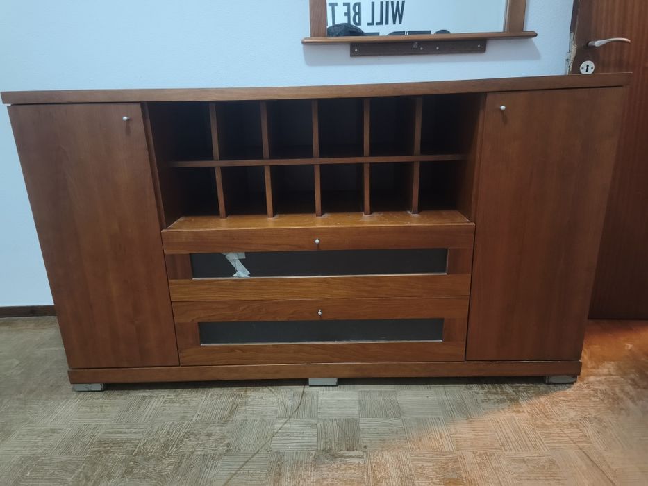 Mobília de sala cerejeira