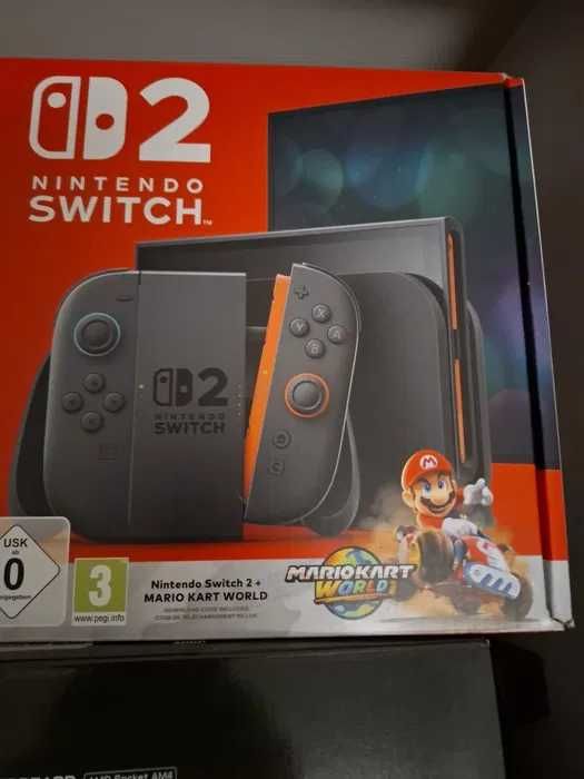 Nintendo Switch 2 Como Novo Com todos os acessórios