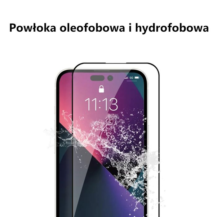Szkło hartowane JOLLBY. Metal+ do iPhone 16 Plus - Clear
