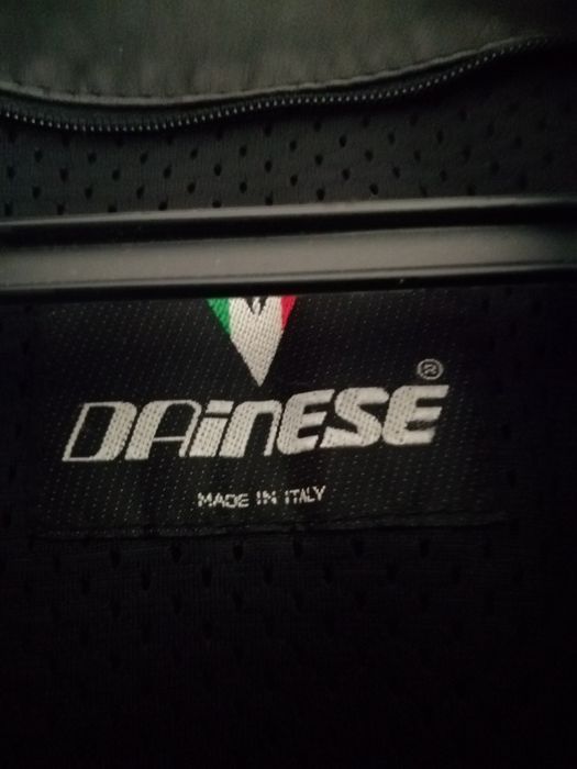 Blusão Dainese (novo) em cabedal