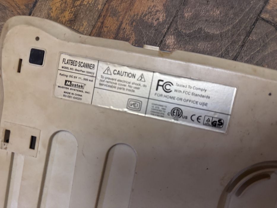Сканер Mustek BearPaw