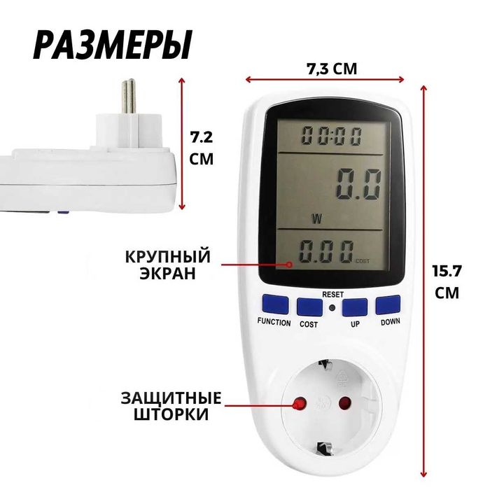 Ваттметр амперметр вольтметр энергометр.