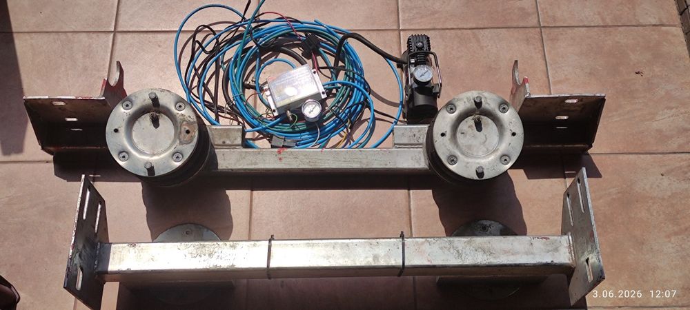 Zawieszenie pneumatyczne Rubena Iveco bliźniak