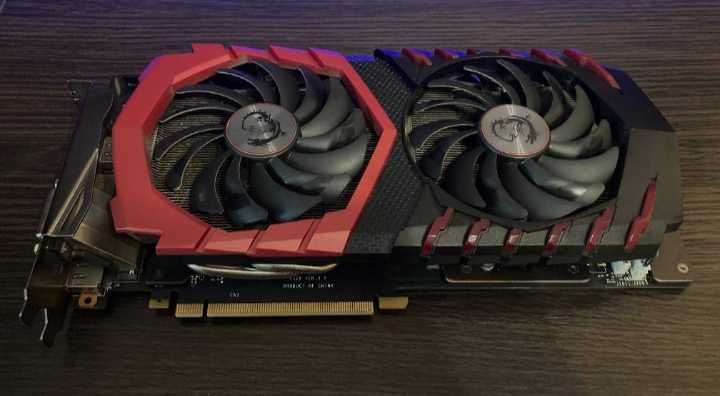 Видеокарта MSI NVIDIA GeForce GTX 1060 Gaming X 6GB GDDR5 Samsung