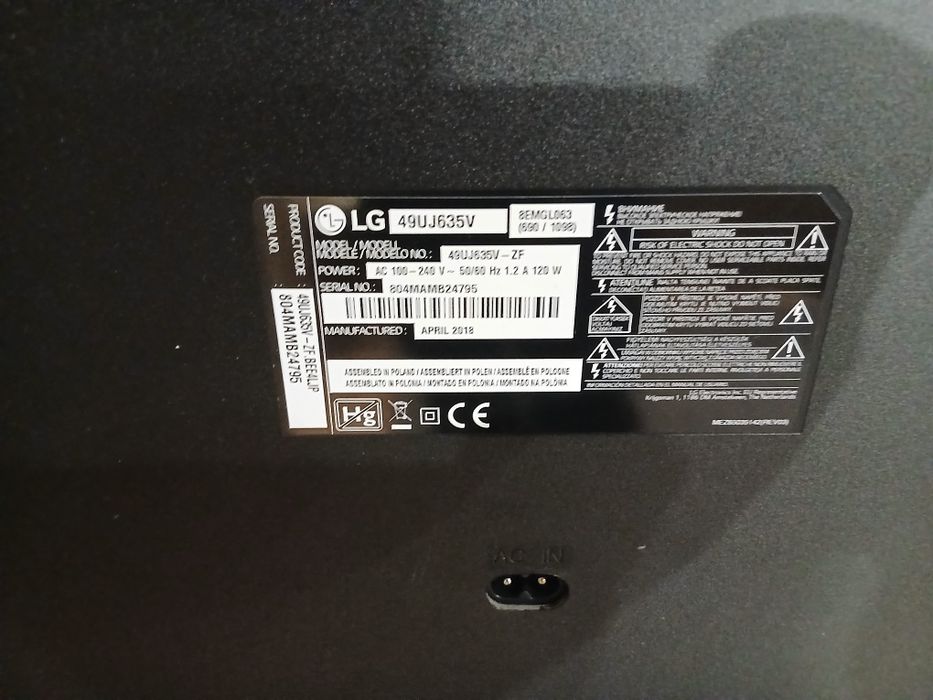 Telewizor LG 50-55 cali