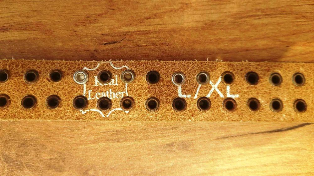 Nowy pasek – Tara, 120 cm, styl - nabijany pinezkami