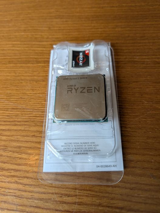 AMD Ryzen 5 2600x