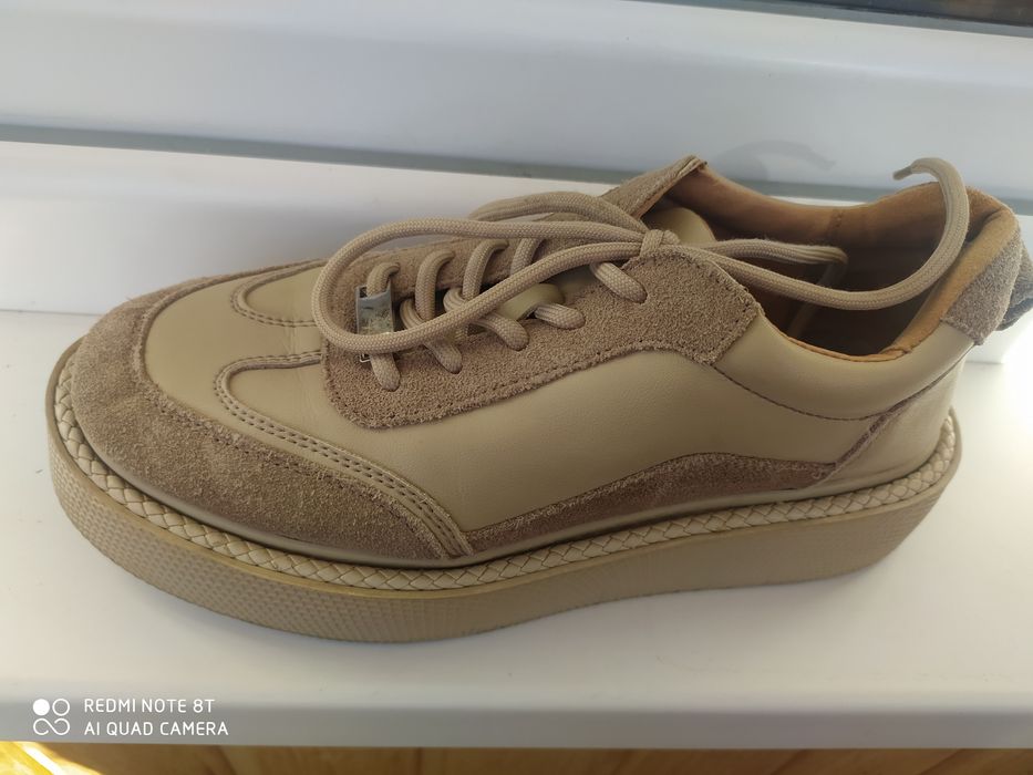 Туфли женские, кожаные