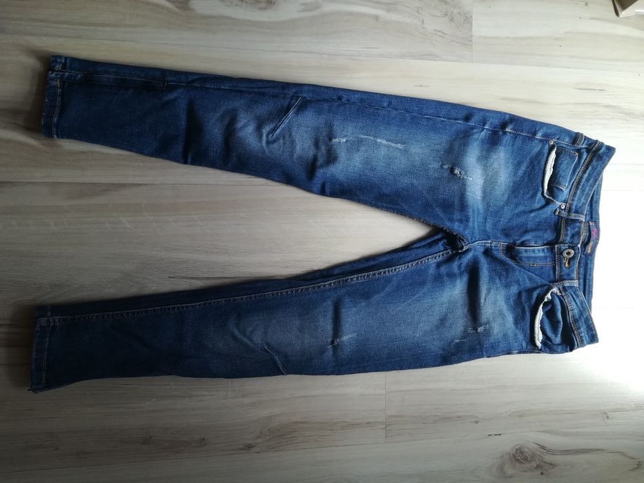 Spodnie jeansy cropp 36
