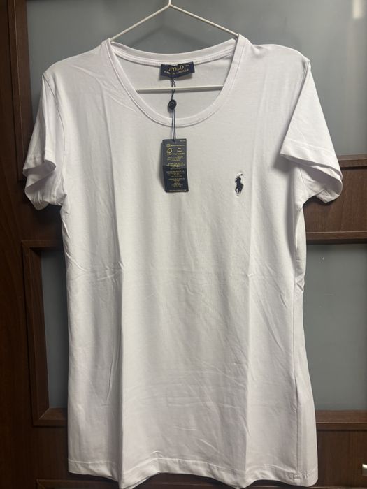 Polo Ralph lauren koszulka damska biała nowa 2xl