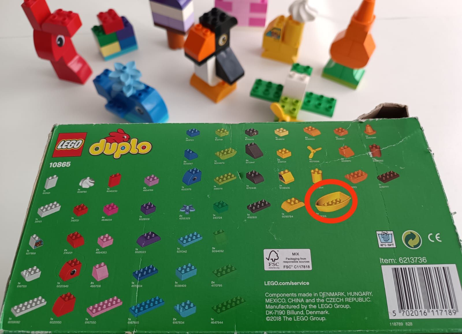LEGO Duplo 10865 Wyj tkowe budowle S otwina OLX.pl