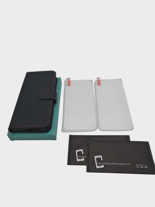 Etui z klapką + 2x szkło do Samsung Galaxy A55