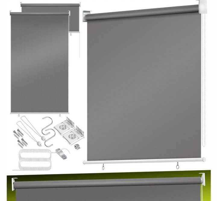 Roleta pionowa, Markiza, KESSER, Kolor SZARY, 140x240 cm Okazja
