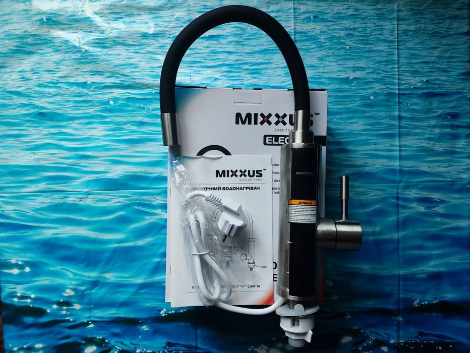 Проточний водонагрівач Mixxus Electra 470-EF нерж.