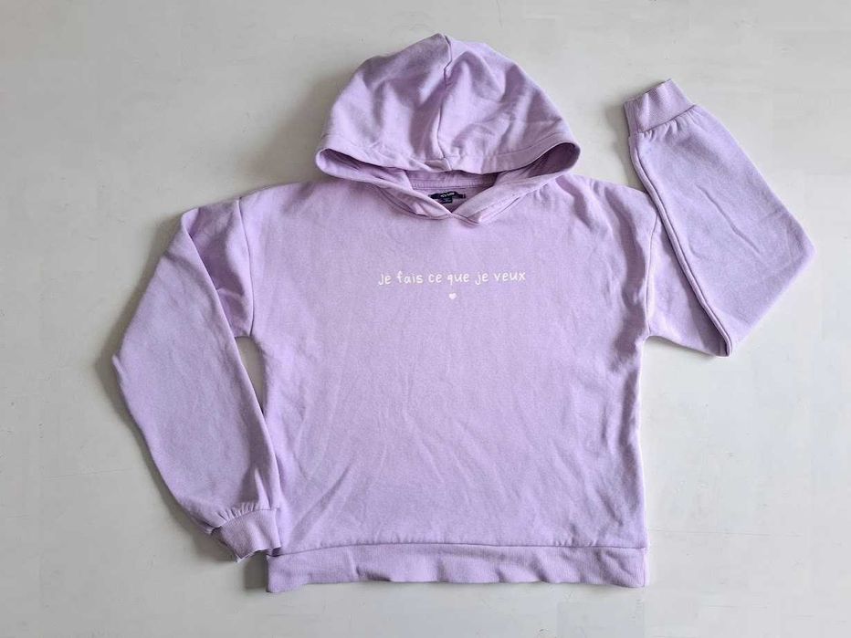 Sweat cor alfazema para menina 11-12 anos (146-152 cm)