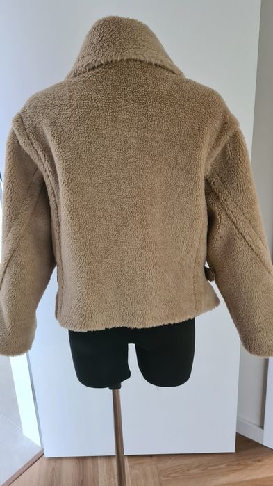 Futro miś teddy Max Mara baranek