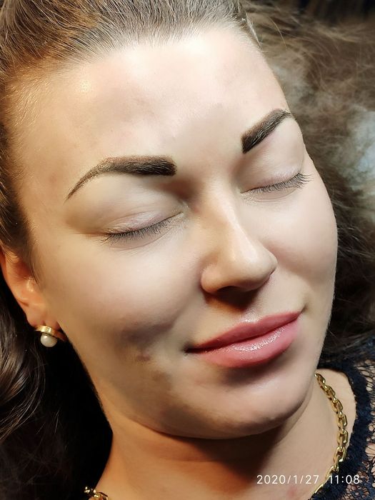 ТАТУАЖ исправление, коррекция старого татуажа бровей, губ, век.