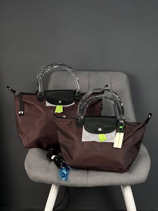 Сумка Longchamp Le Pliage Energy з ремінцем M,L | трендова жіноча ручна сумка