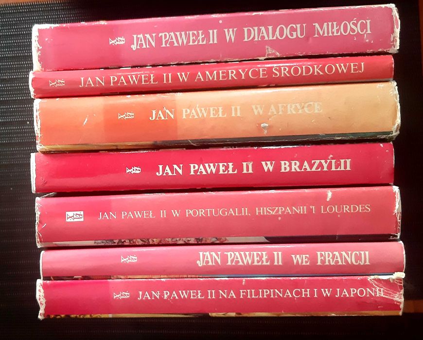 7x Jan Paweł II wydawnictwo PAX PRL