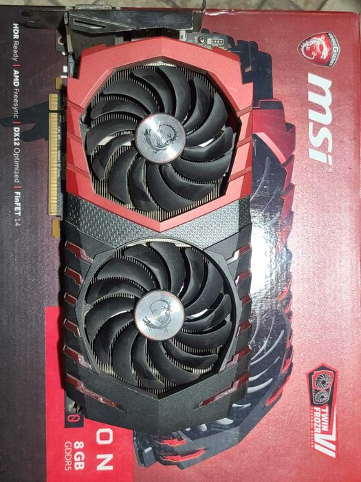 Radeon RX580 8Gb MSI идеал