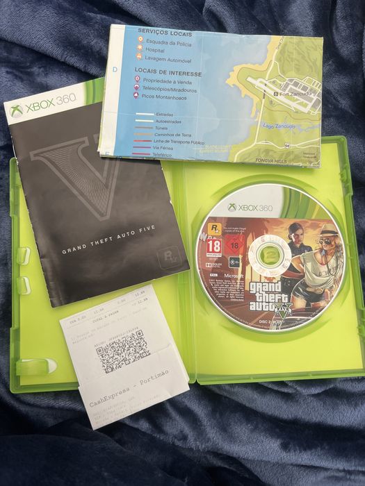 GTA 5 Xbox 360 Grand Thert Auto V