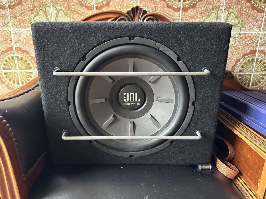 Subwofer e amplificador 1200w