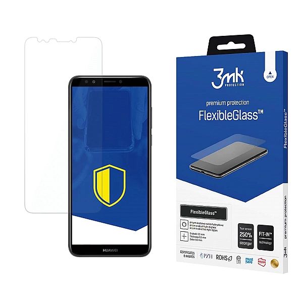 Szkło hybrydowe 3mk FlexibleGlass™ na Huawei Y7 Prime 2018