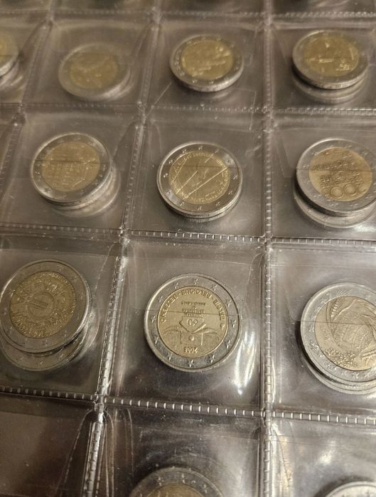 Lote de moedas de 2€ comemorativas circuladas