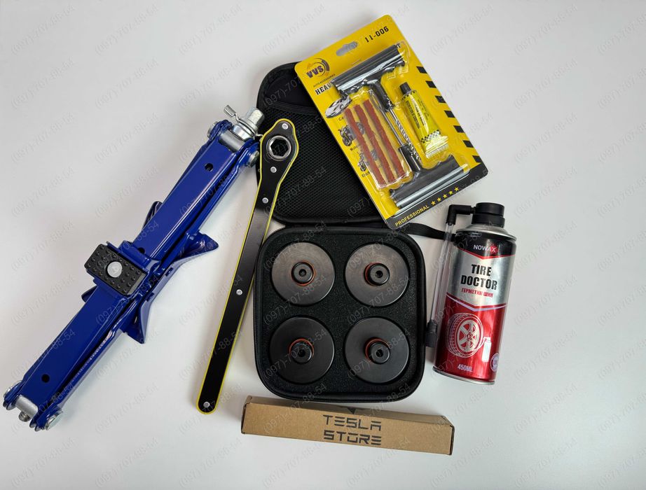 Домкрат Tesla Model 3, Model Y