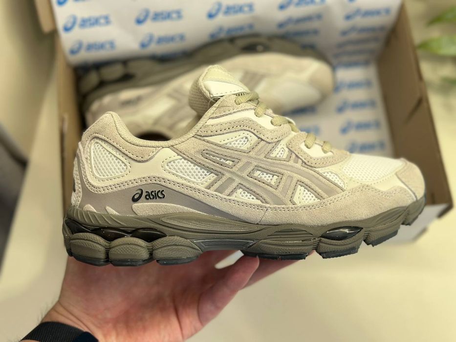 Кросівки Кроссовки Asics Gel-NYC Cream Putty Кремовый Кремовий Кросовки демісезон