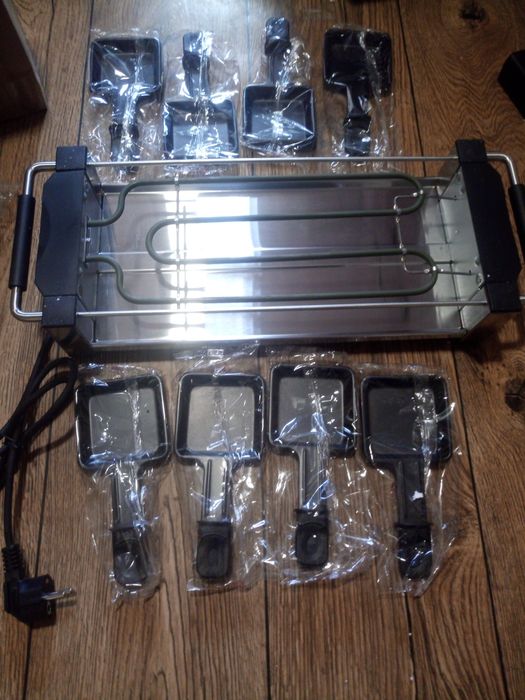 Grill elektryczny z kamieniem