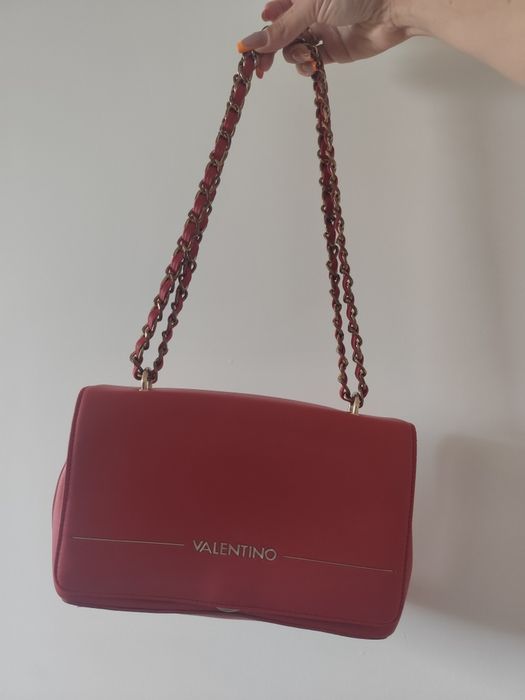 Сумка Valentino червона