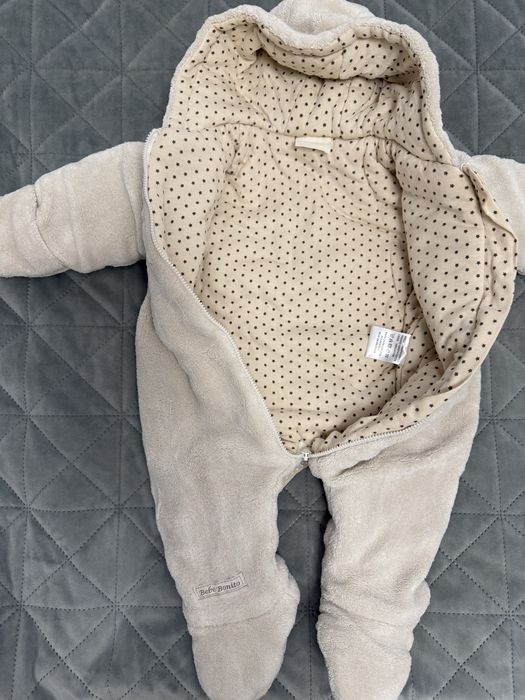 Конверт зимний на овчине / комбинезон 3-6м