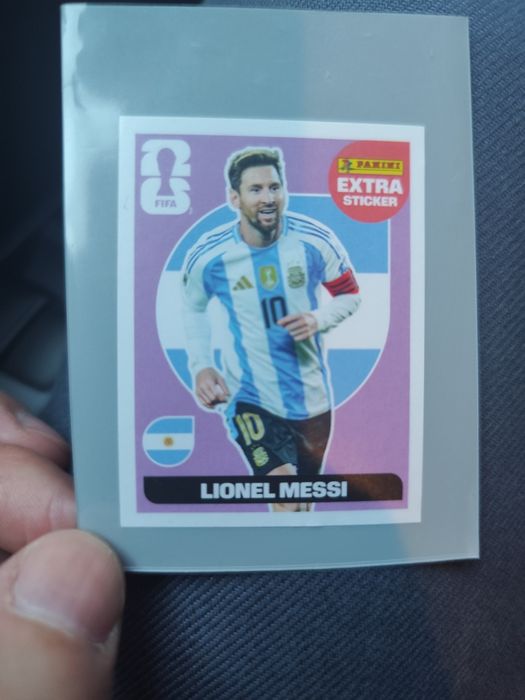 Lionel Messi - Cromo Mundial Panini 2026 - Extra Sticker