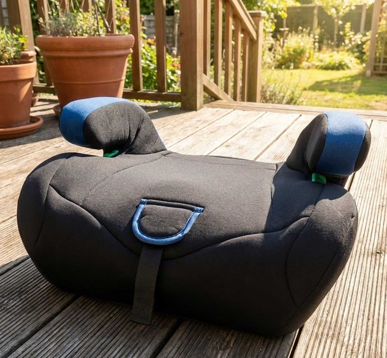 Nowy Fotelik Samochodowy 9-36 kg 76-150 cm Niebieski Dla Dziecka Mocny