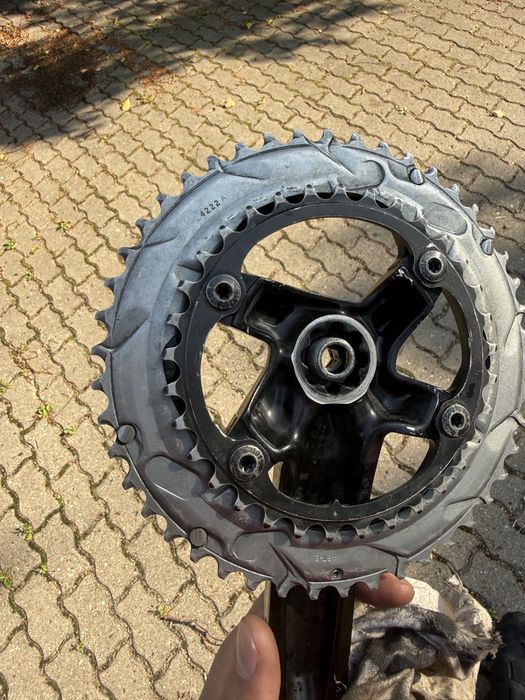 Korby z pomiarem mocy sram rival axs 172.5