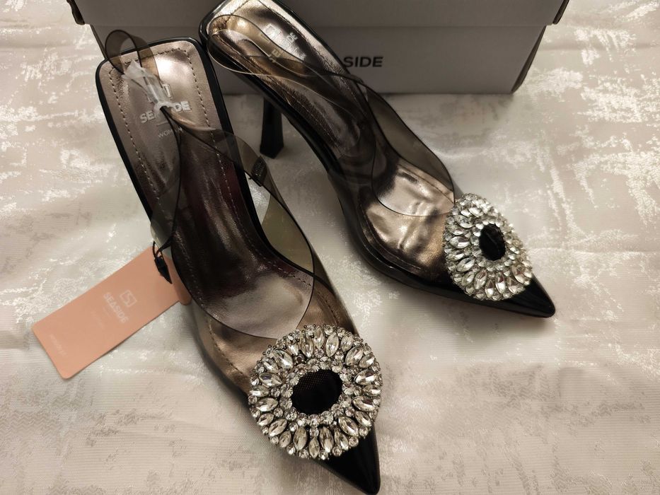 Sapatos de salto mulher -36 , novo