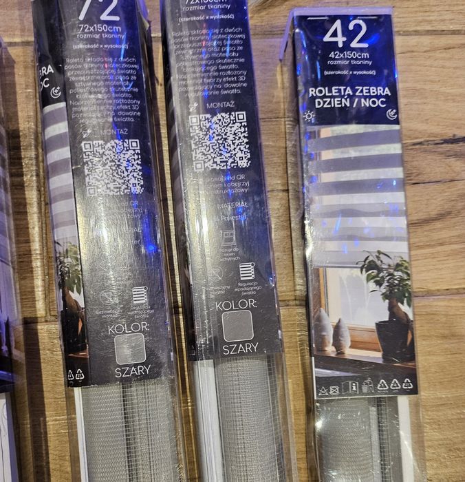 Rolety Nowe Okazja Dzień noc  za sztukę