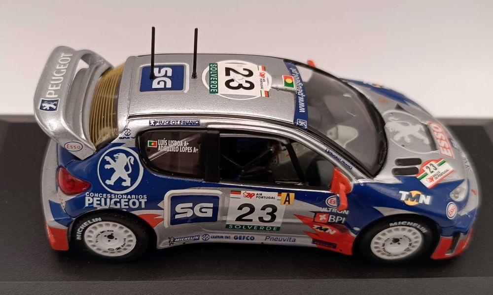 Miniatura Peugeot 206 wrc -1/43