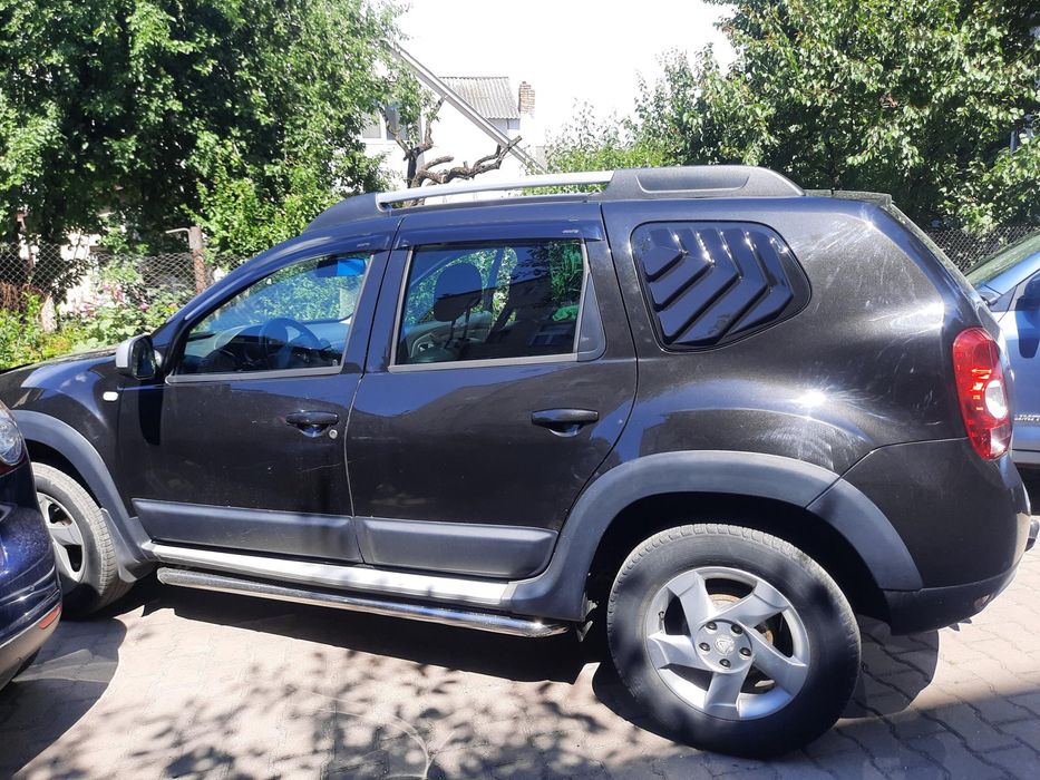 Renault Duster 2008-2017 Накладки на задні вікна EuroCap (2 шт)