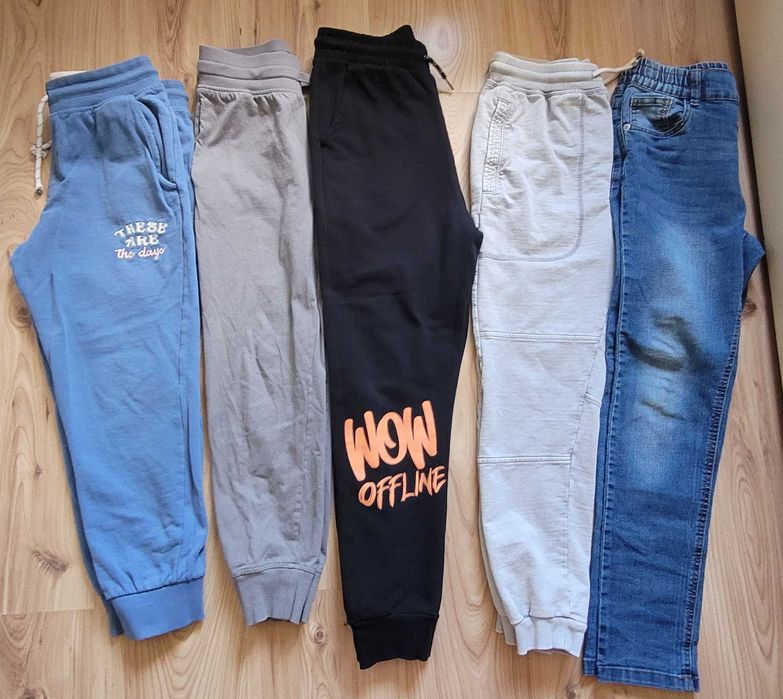 H&M reserved cool club spodnie dresowe zestaw 146cm
