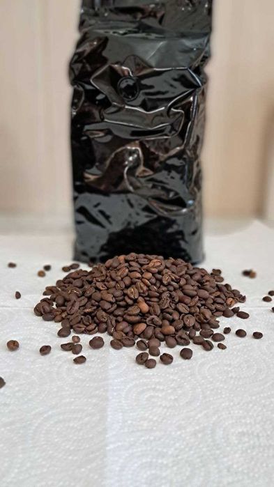 Kawa w ziarnach. Rabusta.